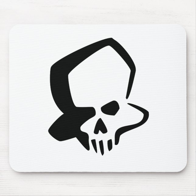 Skully Mouse Pad (Front)