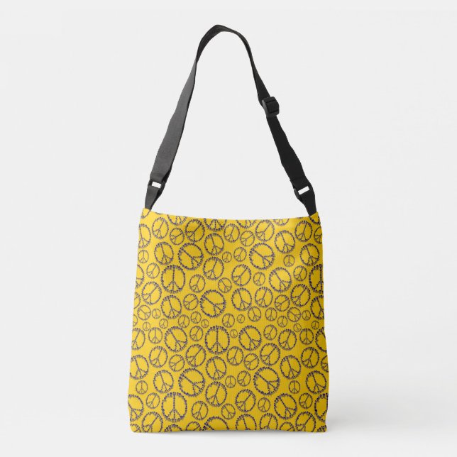 Skully Peace Crossbody Bag (Back)