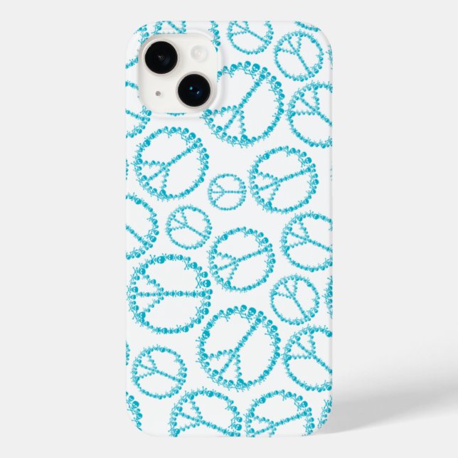 Skully Peace Sign Case-Mate iPhone Case (Back)