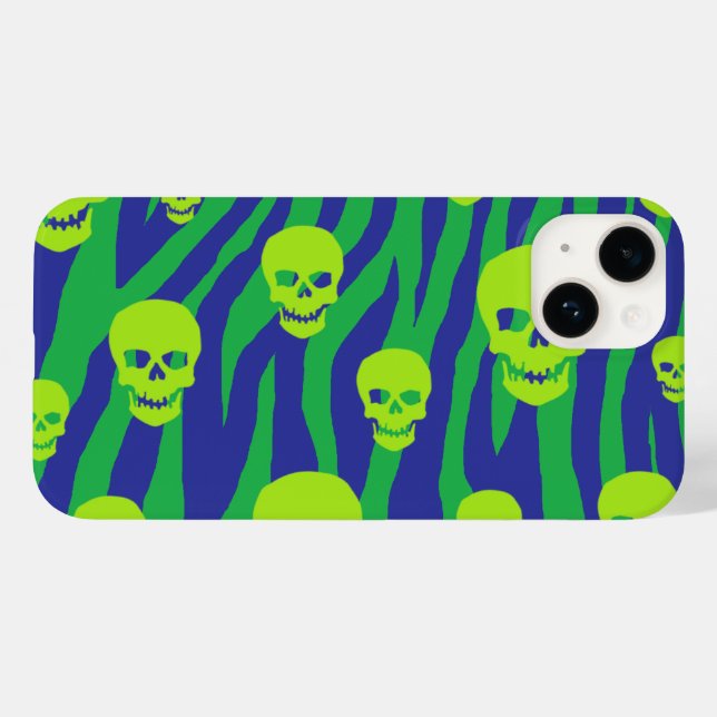 Skully Pop Zebra Case-Mate iPhone Case (Back (Horizontal))