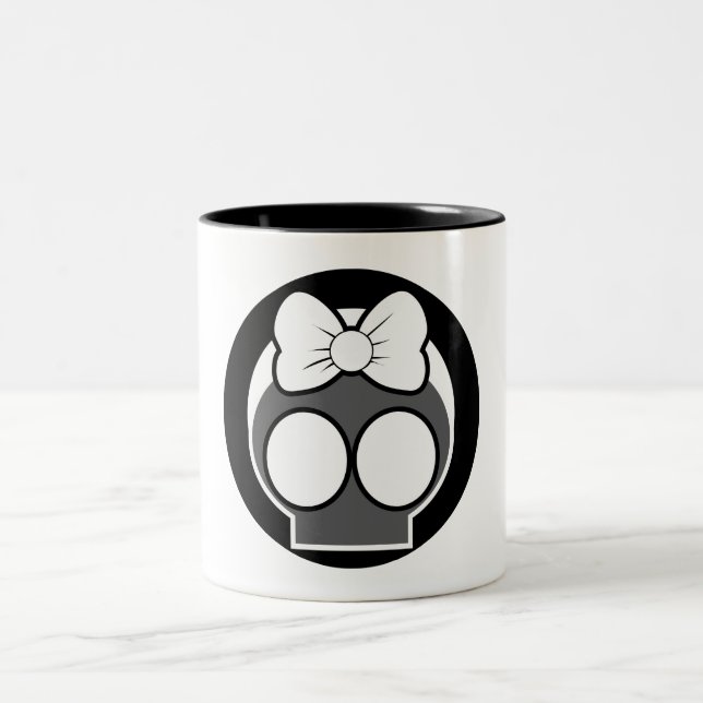 Skully Two-Tone Coffee Mug (Center)