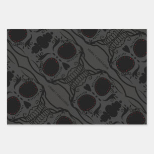 Skully Wrapping Paper Sheet