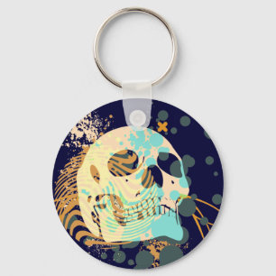 skullz. hi-fi. keychain