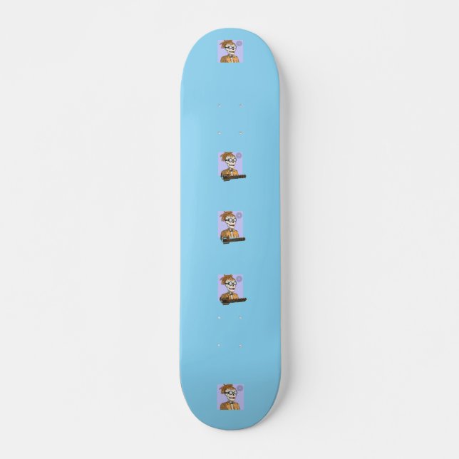 Skult NFT Skateboard par Rancidwear. (Devant)