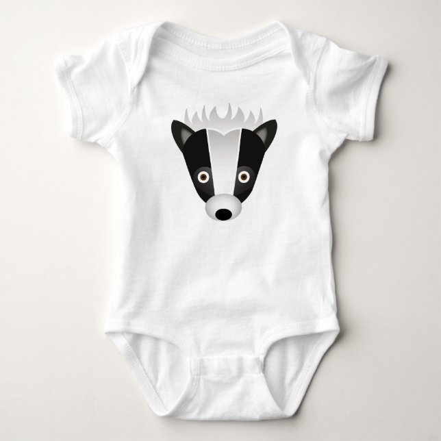 Skunk - Baby Jersey Bodysuit (Front)