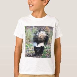 Skunk Black and White T-Shirt
