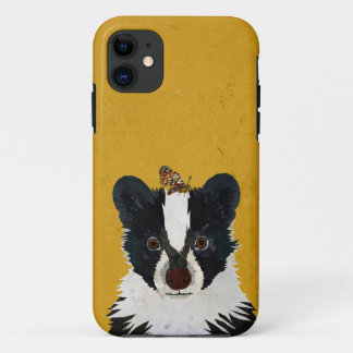 SKUNK & BUTTERFLY iPhone 11 CASE
