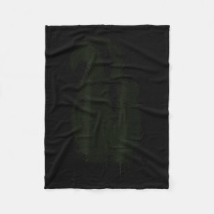Skunk Ink Art Nge Aesthetic Pest Forest Animal Rtr Fleece Blanket