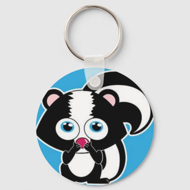 skunk.jpg keychain (Front)