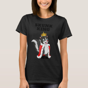 Skunk King Boys Skunk  Mens Skunk T-Shirt