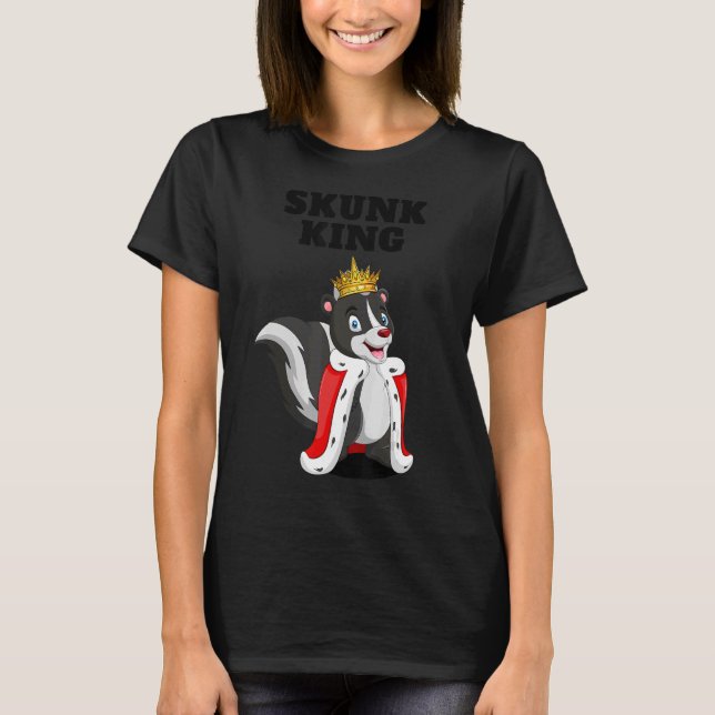 Skunk King Boys Skunk  Mens Skunk T-Shirt (Front)