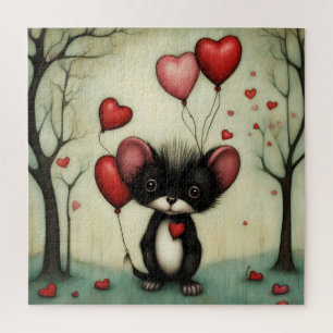Skunk Love 2 Jigsaw Puzzle