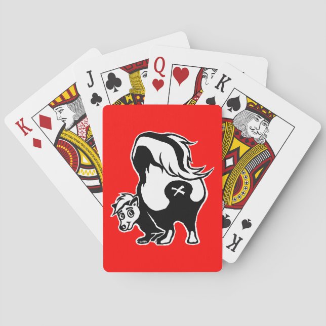 Skunk Playing Cards (Back)