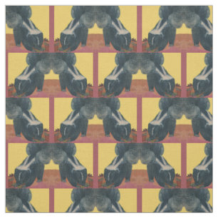 skunk print fabric