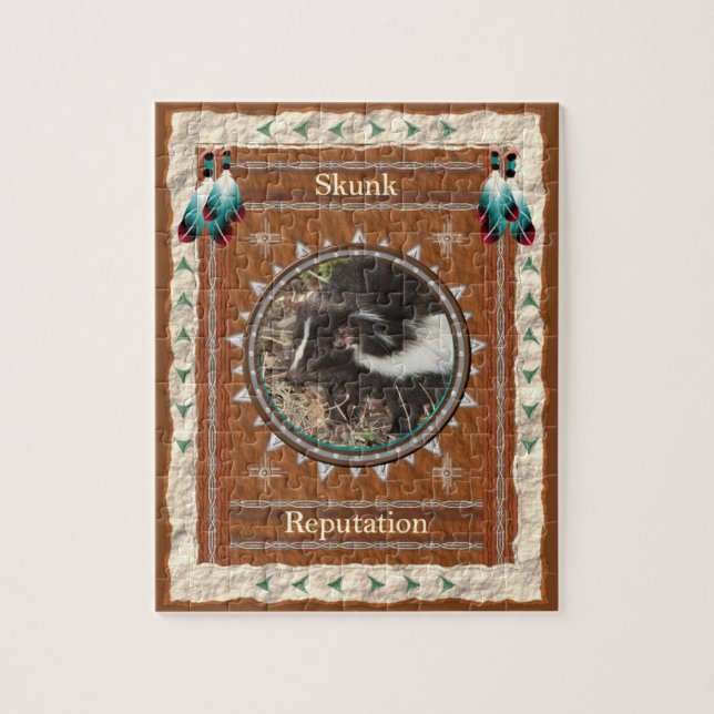 Skunk Reputation Energy Jigsaw Puzzle (Vertical)