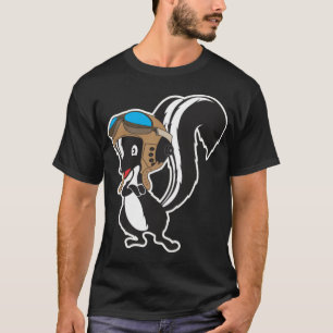 Skunk Works Pilot Patch - Clean Style T-Shirt