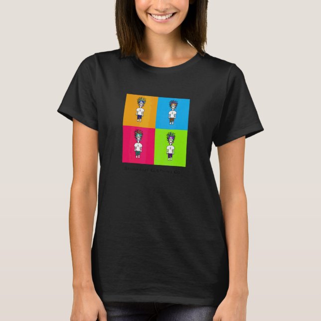 Skunknut Pop Art T-Shirt (Front)