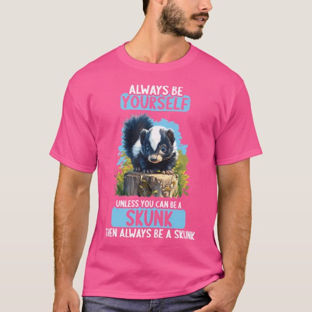 Skunks Skunk T-Shirt (Front)