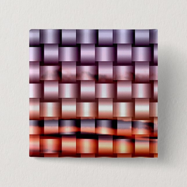 SKY 2 INCH SQUARE BUTTON (Front)