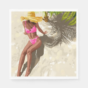 Sky above, sand below, peace within poster, Woman Napkin