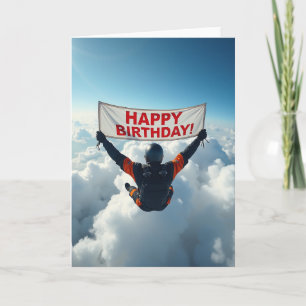 Sky Adventurer Birthday Card