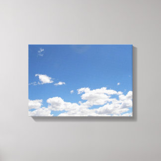 Sky and Clouds Canvas Print
