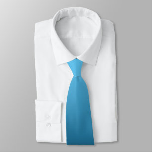 Sky and Ocean Blue Ombre Tie