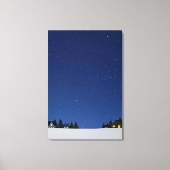 Sky at Night 2 Canvas Print (Front)