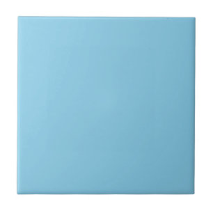 Sky Blue 87CEEB Monochrome Single Solid Color Tile