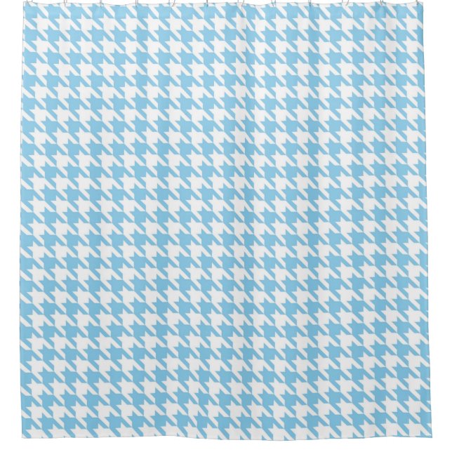 Sky blue and White Houndstooth Pattern (Front)