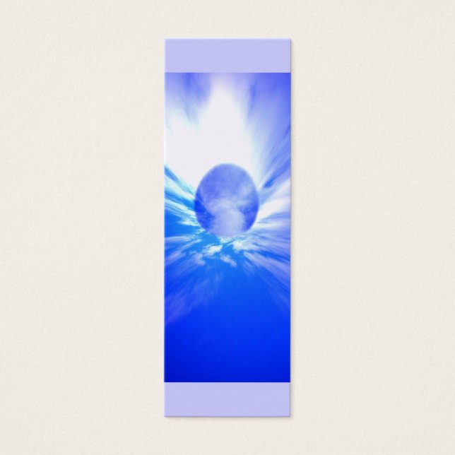 Sky Blue Angel, Mini Bookmarks (Front)