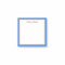 Sky Blue Border Add Name Personalized