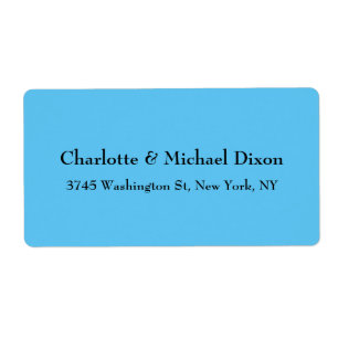 Sky Blue Classical Stylish Elegant Family