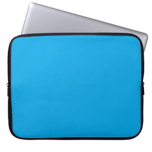 Sky Blue Colour Background Customize it Easily Laptop Sleeve