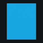 Sky Blue Colour Background Decor Flyer<br><div class="desc">This custom product is available in a cyan blue accent colour decor for yourself or as a gift sure to make an impression in all occasions. Click on the "Customize it!" button or link you find on this product page to reveal a set of user friendly designing tools to customize...</div>