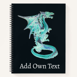 Sky Blue Dragon Notebook