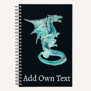Sky Blue Dragon  Notebook