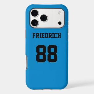 Sky Blue et Black Sports Jersey