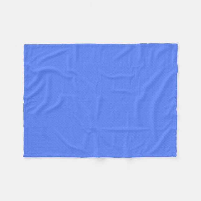 Sky Blue Fleece Blanket (Front (Horizontal))