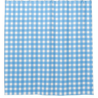 Sky blue gingham