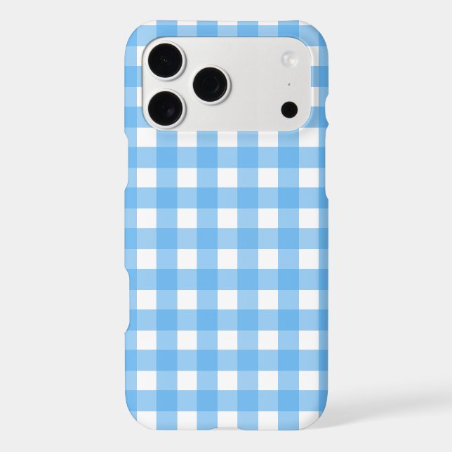 Sky blue gingham (Back)