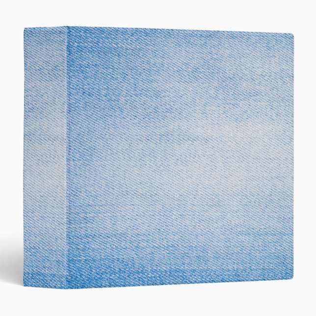 Sky blue Jeans  Binder (Front/Spine)