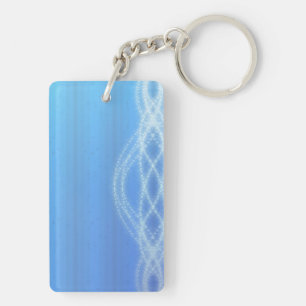 Sky Blue Keychain