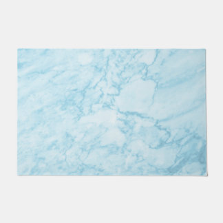Sky Blue Marble  Doormat