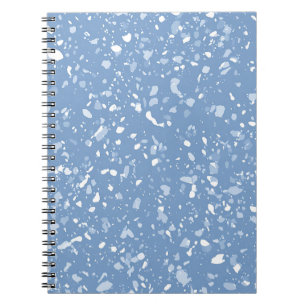 Sky Blue Marble Notebook