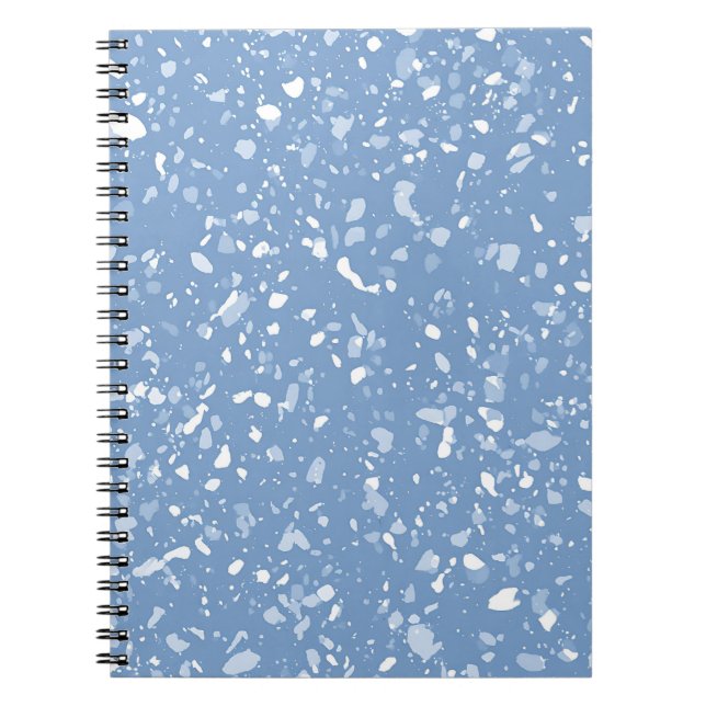 Sky Blue Marble Notebook (Front)