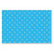 Sky Blue & Medium Blue Polka Dots Tissue Paper
