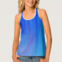 Sky Blue Organic Tank Top