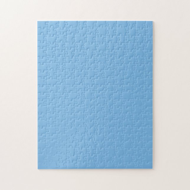 Sky Blue (solid colour) Aero  Jigsaw Puzzle (Vertical)