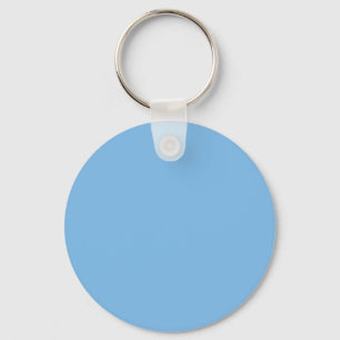 Sky Blue (solid colour) Aero  Keychain